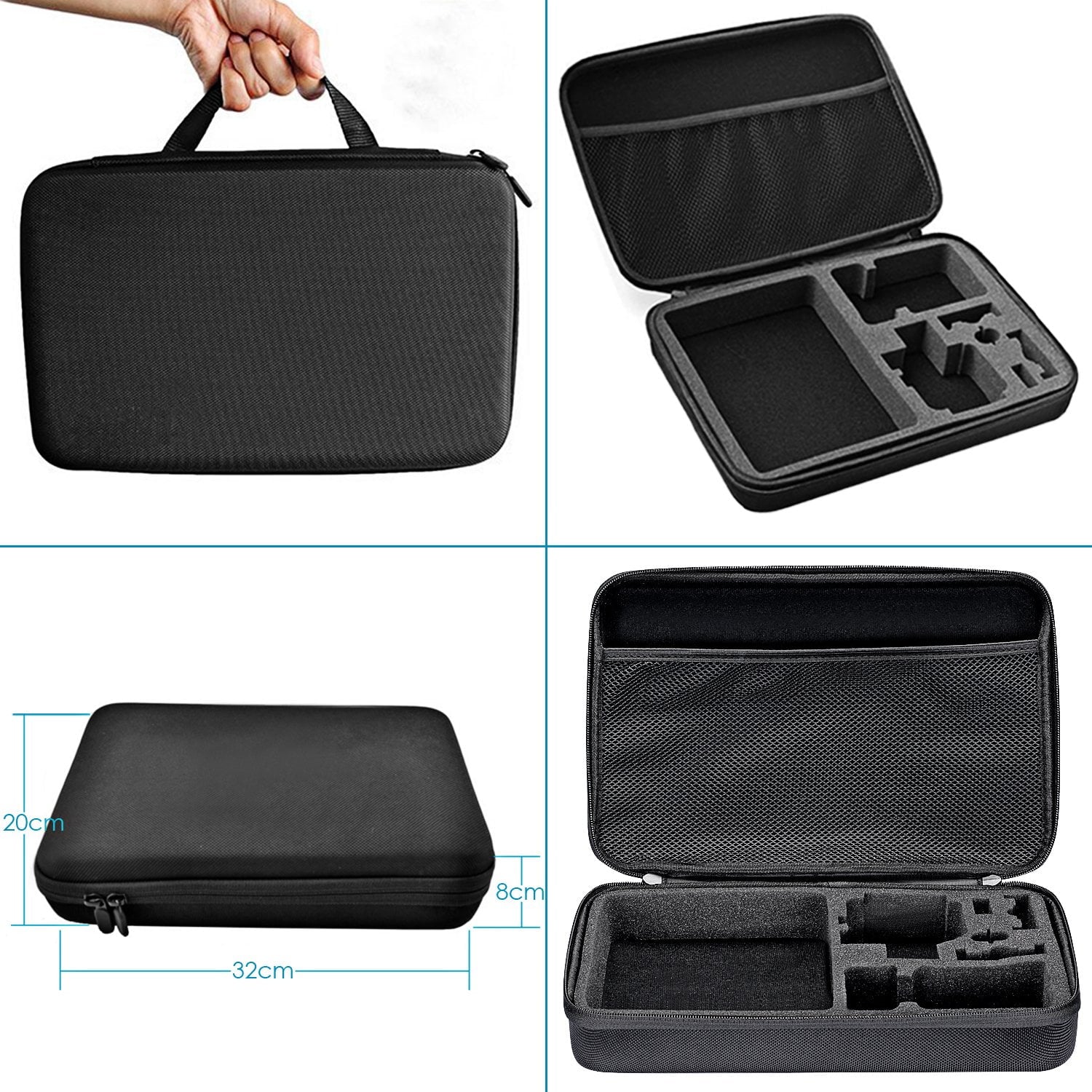 50 in 1 Action Camera Accessory Kit, Compatible with Most Action Cameras Including Latest Models